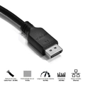Cabo Displayport Macho para Displayport Macho 2 Metros V1.2 - Pdpm-2