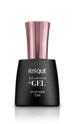 Top Coat Fixador Risqué Diamond Gel 9,5ml