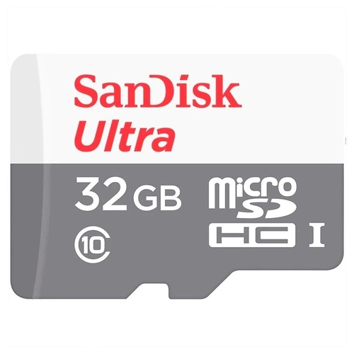 Cartão De  Memoria 32Gb Sandisk MicroSd - SDSQUNR-032G-GN3MA