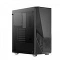 Gabinete Gamer Aerocool Zauron Saturn Preto Rgb Lateral Vidro