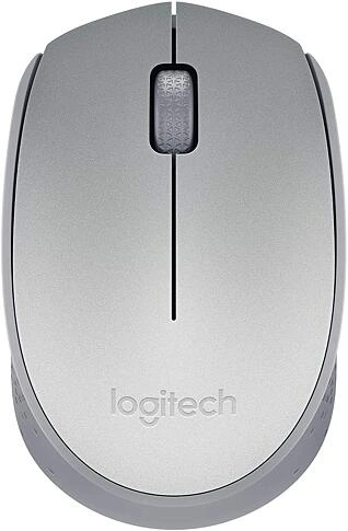 Mouse sem fio Logitech M170 - Prata, 910-005334