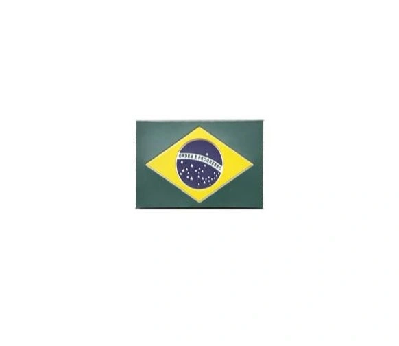 Bandeira do Brasil Emborrachada tamanho Oficial de fardamento