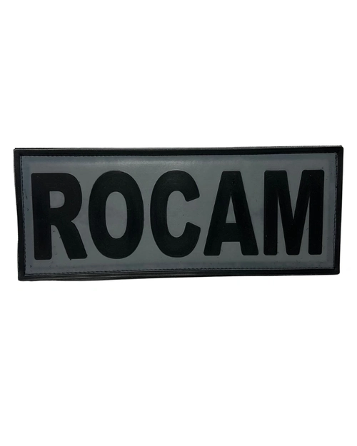 EMBORRACHADO COSTAS - ROCAM: FUNDO CINZA