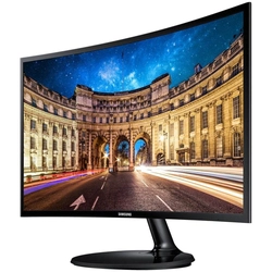Monitor Samsung 24 LED Curvo Wide Full HD HDMI/DisplayPort FreeSync - LC24F390FHLMZD