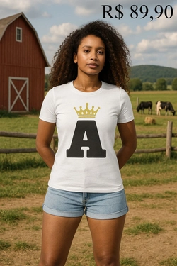 T-Shirt Baby Look  Rei do Forró Capixaba