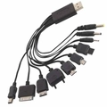 Cabo Cel/dados Usb Universal 10 Em 1 - Le-113