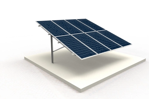 Estrutura P/ 8 Mod. Edeltec Solar Solo Ssm Sl001 45ms