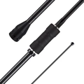 Antena Viúva Negra para Rádio Px Móvel Base Prolongada Com Bobina Central Preta B-2007p