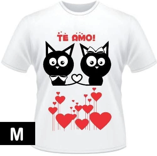 Camiseta Branca Adulto com Estampa Personalizada (EG)