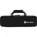 Flauta Transversal c Harmonics Hfl-5237s Prata