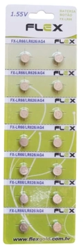 377 = 376 = 626 = 565 = G4 Flex 1,55V cartela c/14un.