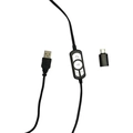 Headset Office Bright Usb Com Adaptador Usb-c