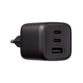 Carregador Ultrarrapido 65w C/ 3 Portas Usb (1 Usb-a + 2 Usb-c) Gan Ec21 4820190