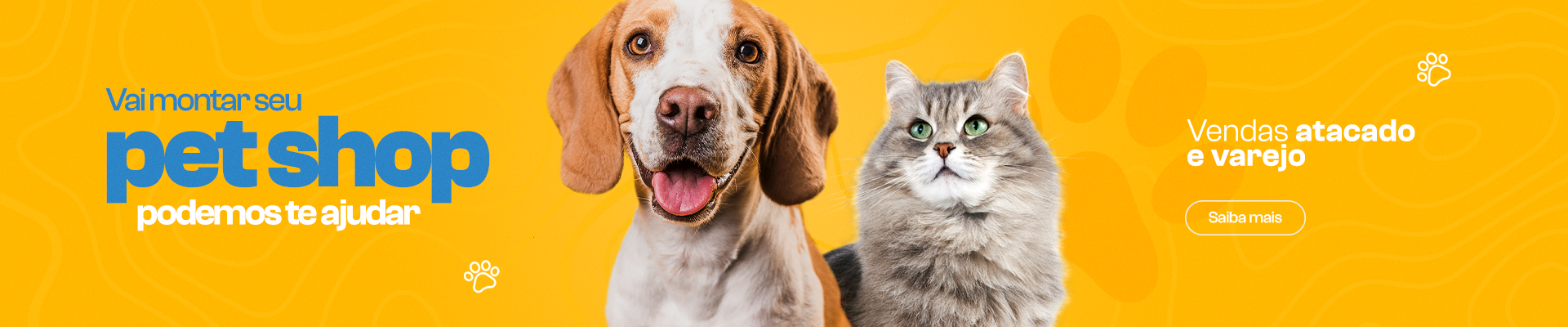 Vai montar o seu Pet Shop podemos te ajudar - Vendas atacado e varejo.