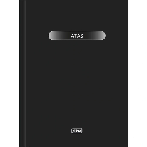 Livro Atas, 50 Folhas, 200mm x 298mm - Tilibra