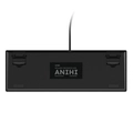 Teclado Mecânico 60% Vinik Anihi Black - Switch Blue - Led Rainbow - Anihibkbl