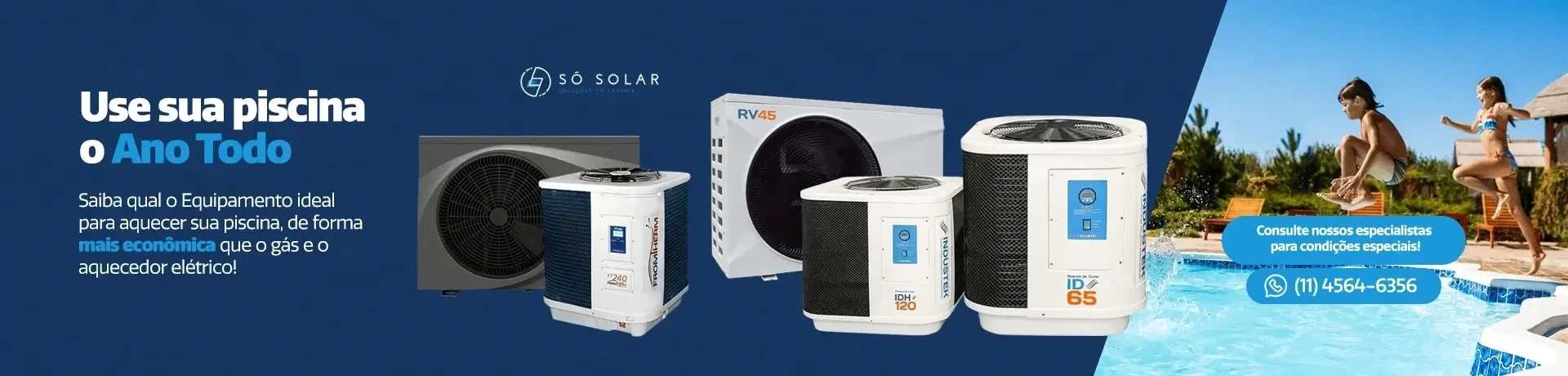 Use sua piscina o Ano Todo. Saiba qual o Equipamento ideal para aquecer sua piscina, de forma mais e