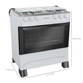 Fogao 5b Mueller Mfi5bb Mesa Inox e Acend - 610000819