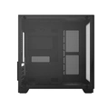 Gabinete Gamer Forcefield Black Vulcan - Frontal e Lateral Em Vidro - Pcyes - Gffbvp