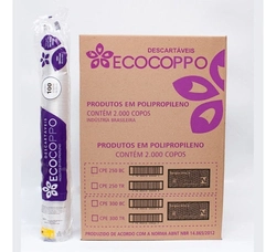 Copo Descartável Pp 180ml Transparente C/ 1000 Unidades