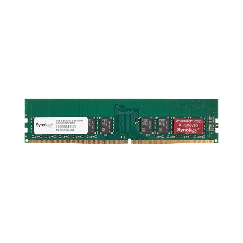 Memória Notebook DDR4 - 8GB (1x 8GB) / 2.666MHz - Synology - D4EC-2666-8G ECC Unbuffered DIMM