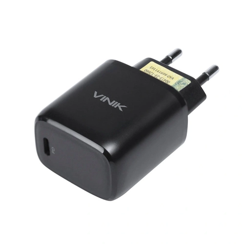 Carregador de Parede 20w Com 1 Saida Tipo c 12v - Preto