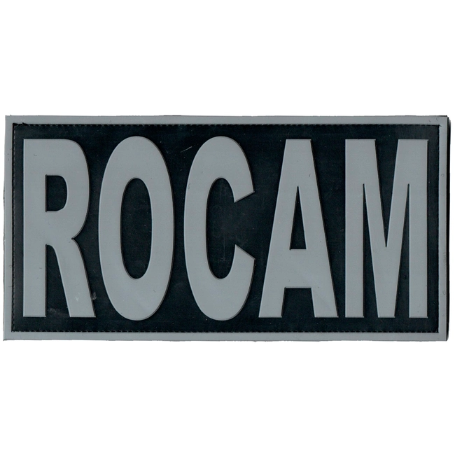 Placa Colete ROCAM (Emborrachado)