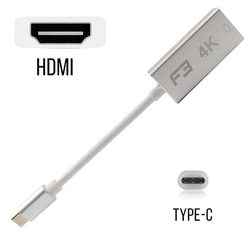 Cabo Adaptador Usb-c Tipo-c Para Hdmi 4K Jc-tyc-hm 125
