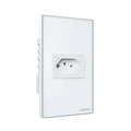 Tomada Izy Simples 10a Smart Wi-fi Ets 1001 Branco 4850062