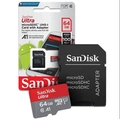 Cartão de Memória Original Sandisk Ultra SDHC 64GB