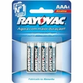Pilha Alcalina AAA Rayovac - Embalagem c/ 4 Unidades
