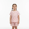 Pijama Cara De Sono Estampa de Florzinhas Feminino - Rosa