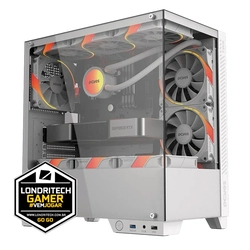 Computador Londritech Amd Ryzen 7 5700X3D, B450M, Memória 16GB, SSD 480GB, RTX3060, Fonte 600W 80 Plus