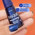 Esmalte Metálico Risqué ChilliBeans Asas Para Liberdade 8ml