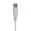 Teclado Usb Multimidia Slim Branco - Teclas Chocolate - Cabo 1.8m - Vinik - Tcb200