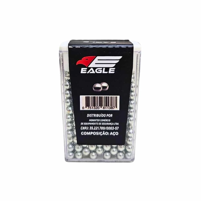 Esfera de Aço Eagle 4,5mm .177 300un