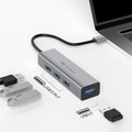 Hub USB 3.0, 4 Portas HU-340GY C3Tech