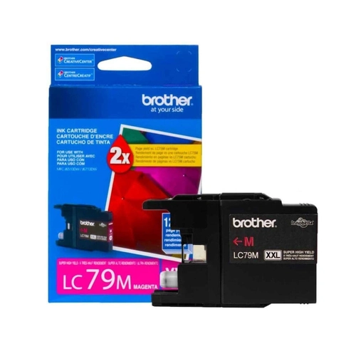 Cartucho De Tinta Brother Magenta 1.2k Lc79m