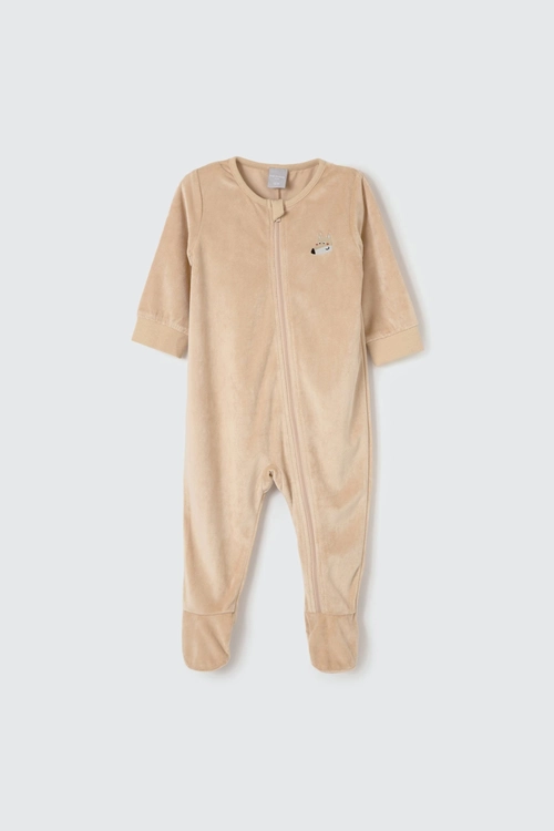 Macacão Manga Longa Plush Zíper Hering - Unissex