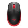 Mouse Sem fio Logitech M190 Preto/Vermelho