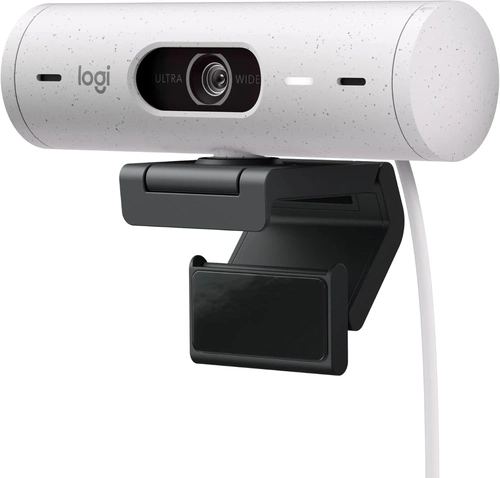 Webcam Logitech Brio 500 Branca Full Hd 960-001426-c