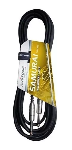 Cabo Instrumentos Roxtone Samurai Plugue P10 Sgjj100l3 3 M