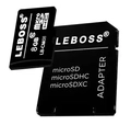 Cartão de Memória Micro SD 8Gb `Adaptador SD Lb-Cm08 - Leboos