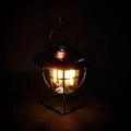 Luminaria Lampião Led Vinik Marrom Recarregável - Vklgh13
