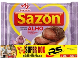 Sazón Tempero Toque De alho 60g