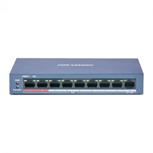 Switch PoE Hikvision DS-3E0109P-E/M 9 Portas POE