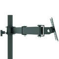 Suporte De Mesa Multivisao Triarticulado Para 2 Monitores - Preto