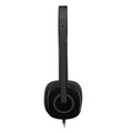 Headset Logitech H151 Preto Estéreo Analógico - 981-000587