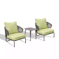 KIT COM 2 Poltrona DUNAS e Mesa Lateral