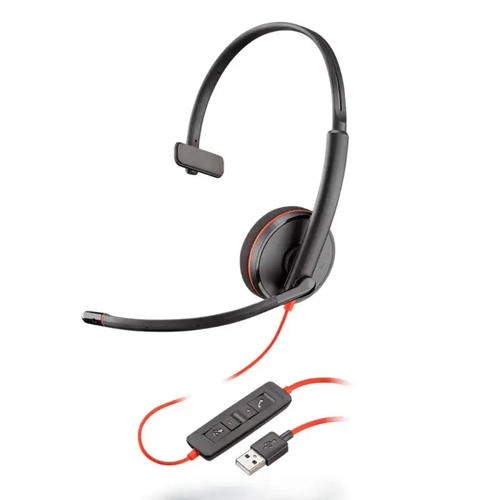 Headset Poly Blackwire C3210 Mono Usb-a 209744-101 i